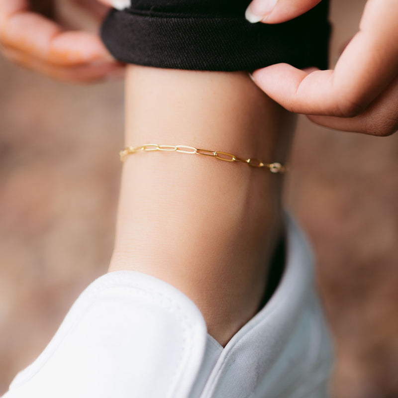 Essential Link Chain Anklet