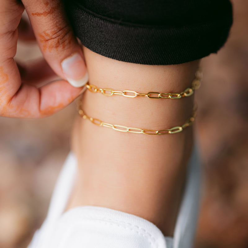 Essential Link Chain Anklet