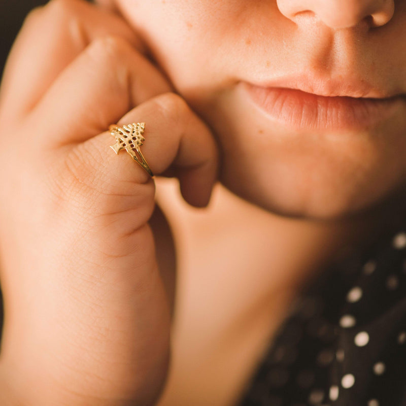 Cedar of Lebanon Ring