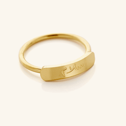 Peace | Bar Ring