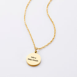 Custom Reminder Token Necklace