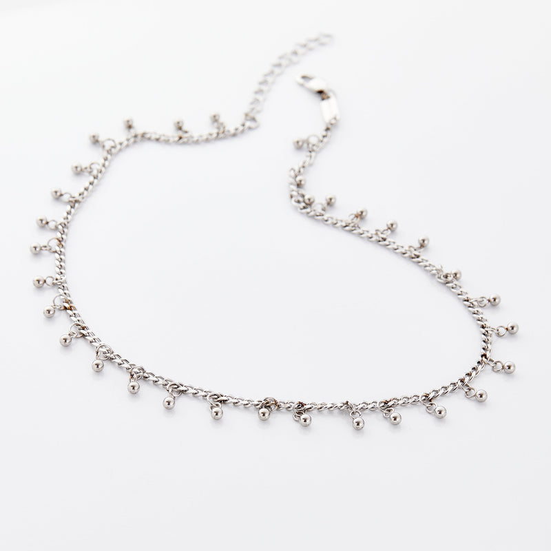 Dangling Dotted Choker